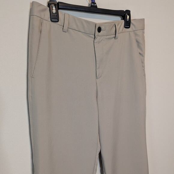 Tek Gear Khaki Athletic Moisture Wicking Lightweight Golf Pants Size 34W 34L - Picture 2 of 7